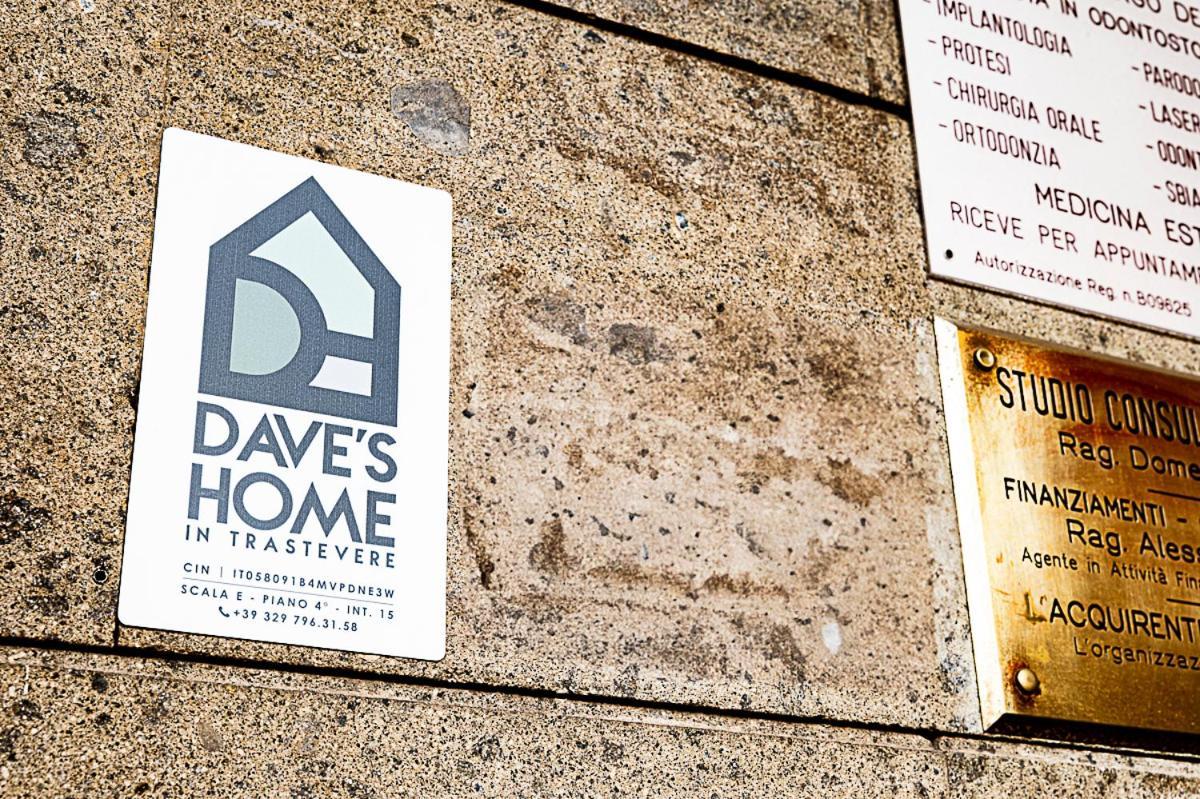 רומא Dave'S Home In Trastevere מראה חיצוני תמונה